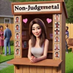 “Swiping right on love and left on judgment! 💖👩‍❤️‍💋‍👩 #NoJudgmentLove”